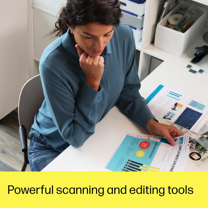 HP ScanJet Pro 3600 f1 Escáner Profesional de Documentos con ADF, Escaneo a Doble Cara y Accesos Directos, 3000 Páginas/Día