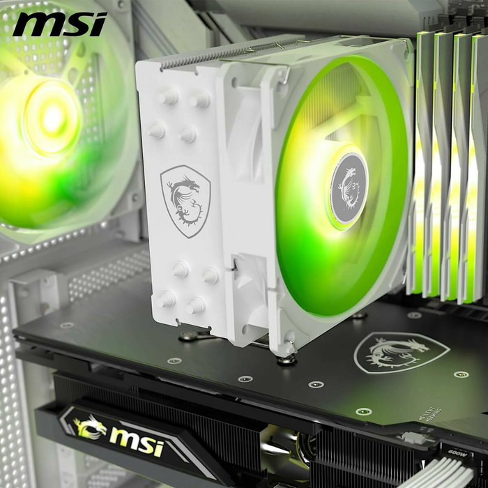 MSI MAG COREFROZR AA13 WHITE Sistema de Refrigeración Híbrida Blanco