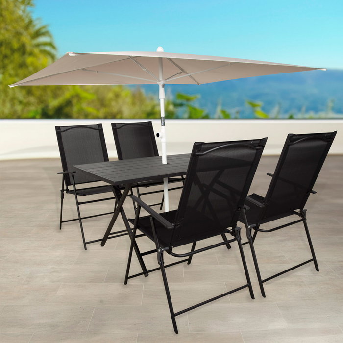 Color Baby Sombrilla de Terraza Aktive 180x145cm