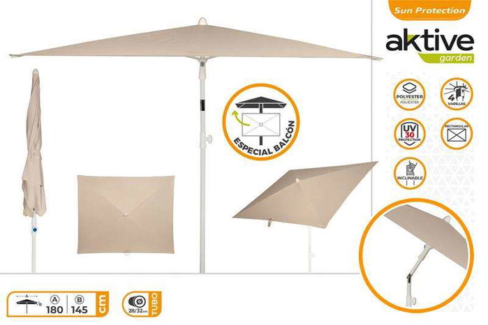 Color Baby Aktive-Sombrilla Terraza 180x145cm