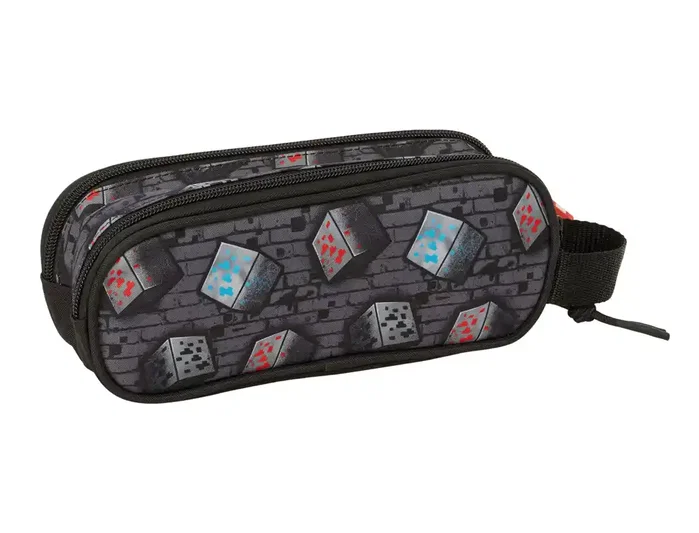 Safta Portatodo Doble Minecraft Graffiti