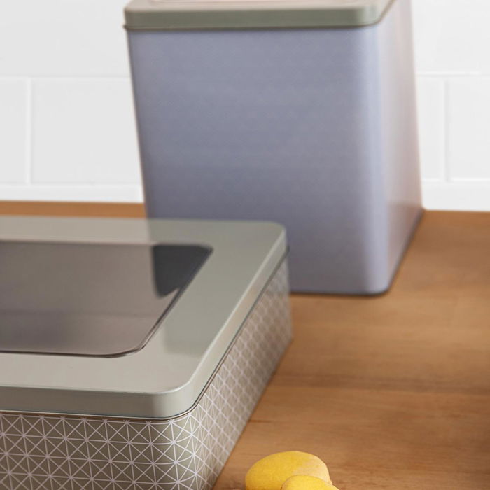 Bote Acero Pintado Moss Quid 14x14x17 cm (12 Unidades)