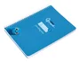 Liderpapel Cuaderno espiral Pautaguía A5 azul