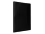 Liderpapel Carpeta Escaparate 30 Fundas Plástico Folio Negro