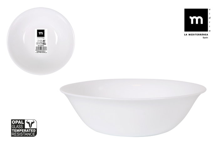 La Mediterranea Bol Opal Whom 16,5 cm (48 Unidades) SKU: B13J5ZK4LE La Mediterranea Bol Opal Whom 16,5 cm (48 Unidades) SKU: B13J5ZK4LE