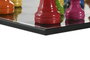 DKD Home Decor Juego de Mesa Ajedrez Resina y Cristal Multicolor 60x60 cm