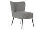 DKD Home Decor Sillón Scandi Gris 64 x 72.5 x 55 cm Poliester Metal