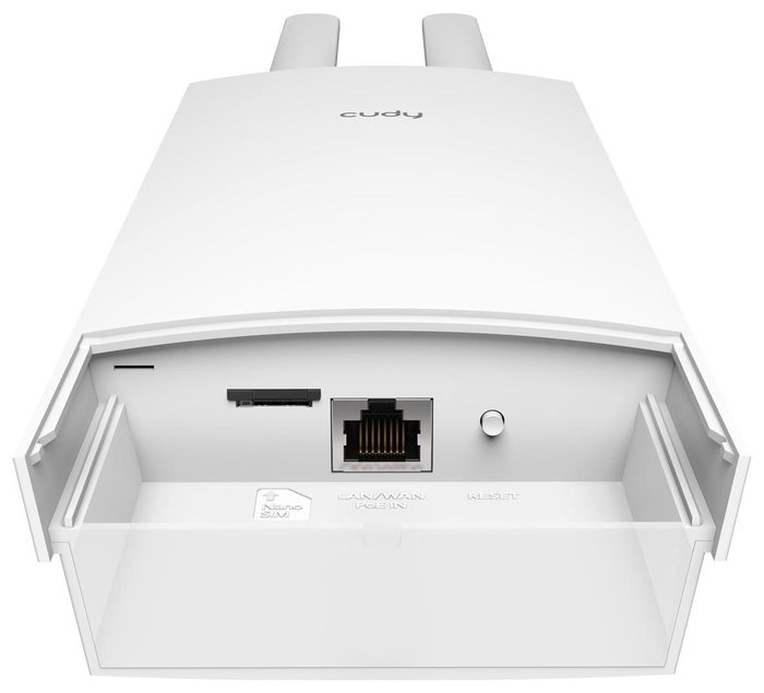 Cudy LT400 Router 4G LTE N300 Wi-Fi para exteriores, Blanco Cudy LT400 Router 4G LTE N300 Wi-Fi para exteriores, Blanco