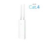 Cudy LT400 Router 4G LTE N300 Wi-Fi para exteriores, Blanco