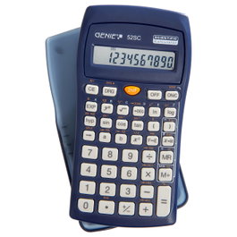 GENIE Calculadora científica 52SC azul oscuro
