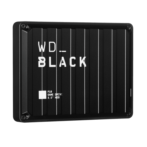 Western Digital WDBA3A0040BBK-WESN Disco Duro Externo P10 Game Drive 4 TB Negro