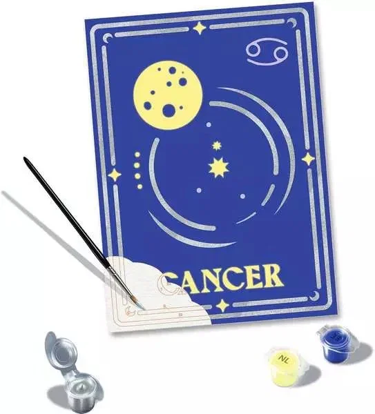 Ravensburger Kit de pintura por números CreArt Serie Trend D Zodiac: Cancer