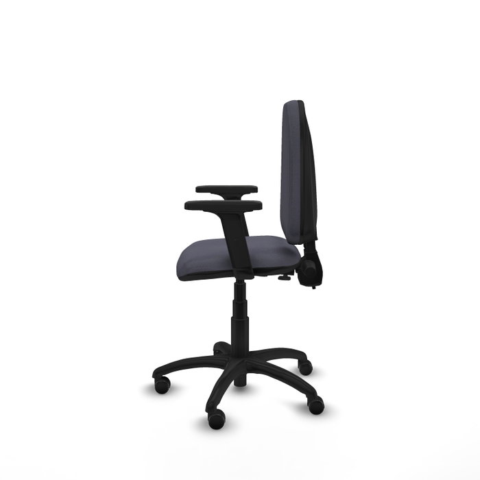 PIQUERAS Y CRESPO Silla de oficina Aýna Gris oscuro con Brazos 2D PIQUERAS Y CRESPO Silla de oficina Aýna Gris oscuro con Brazos 2D