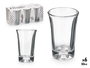 Vivalto Set 6 Vasos Chupito 50 ml Vidrio Transparente 17.3x7.5x8 cm (Set de 12)