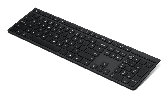 Lenovo 4Y41R64533 Teclado Inalámbrico Recargable Profesional RF + Bluetooth, Tecla Copilot IA, Español, Gris, 104 Teclas, Interruptor Tijera, 3 Dispositivos, Certificación Intel EVO