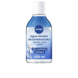NIVEA Agua Micelar Sérum Regeneradora 400 ml para Pieles Sensibles y Fatigadas