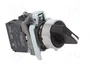 SCHNEIDER ELECTRIC Interruptor Rotativo Harmony XB4 Negro NC+NA