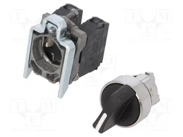 SCHNEIDER ELECTRIC Interruptor Rotativo Harmony XB4 Negro NC+NA