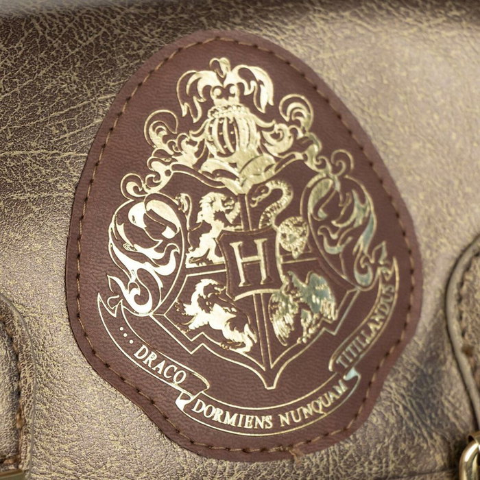 Cerdá Mochila Casual Harry Potter Hogwarts en Polipiel Marrón