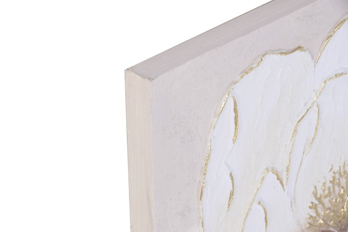 DKD Home Decor Cuadro Lienzo MDF 60x3x60 Flor Surtido de 2 modelos