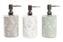 DKD Home Decor Dosificador de Cristal y ABS 450ml Surtido de 3 Unidades