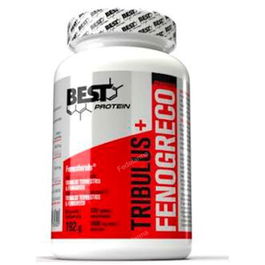 BEST PROTEIN Tribulus Fenogreco 120 Comprimidos - Complemento Alimenticio para Deportistas con Actividad Antioxidante y Potenciador de Masa Muscular