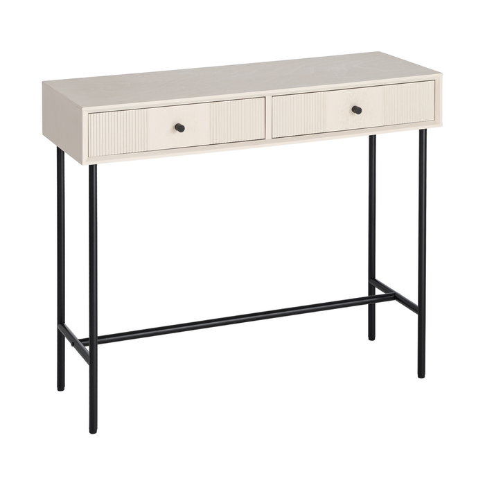 Consola Crema Dm Entrada 90 X 35 X 75 cm Consola Crema Dm Entrada 90 X 35 X 75 cm