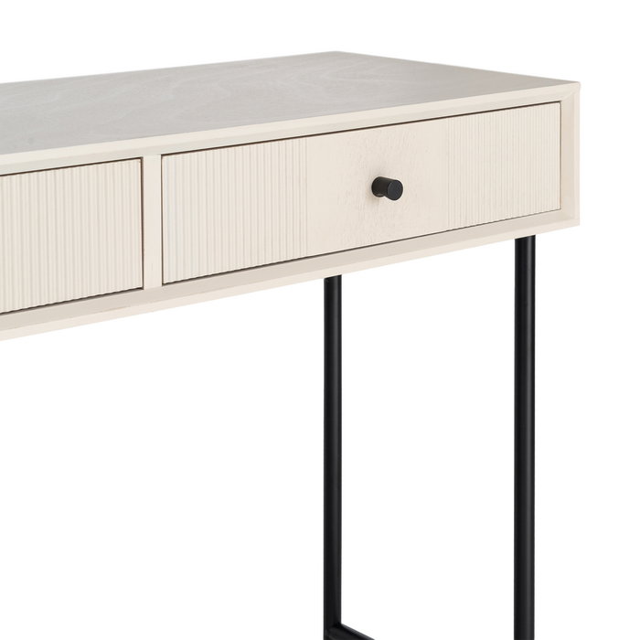 Consola Crema Dm Entrada 90 X 35 X 75 cm Consola Crema Dm Entrada 90 X 35 X 75 cm