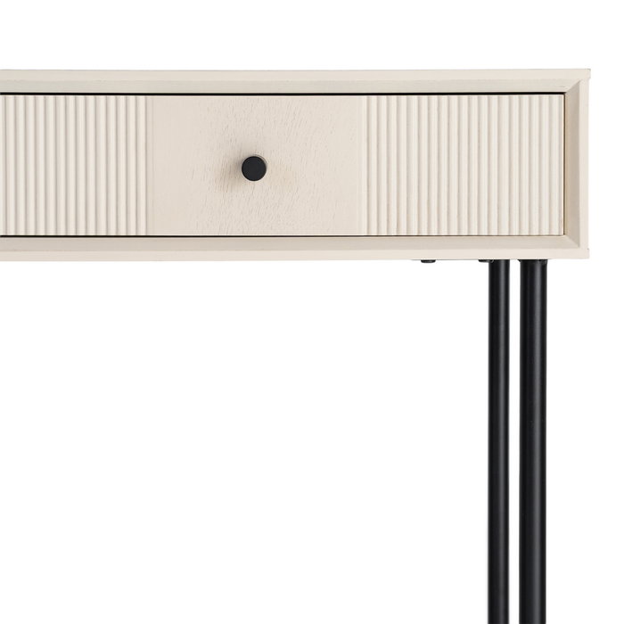 Consola Crema Dm Entrada 90 X 35 X 75 cm Consola Crema Dm Entrada 90 X 35 X 75 cm