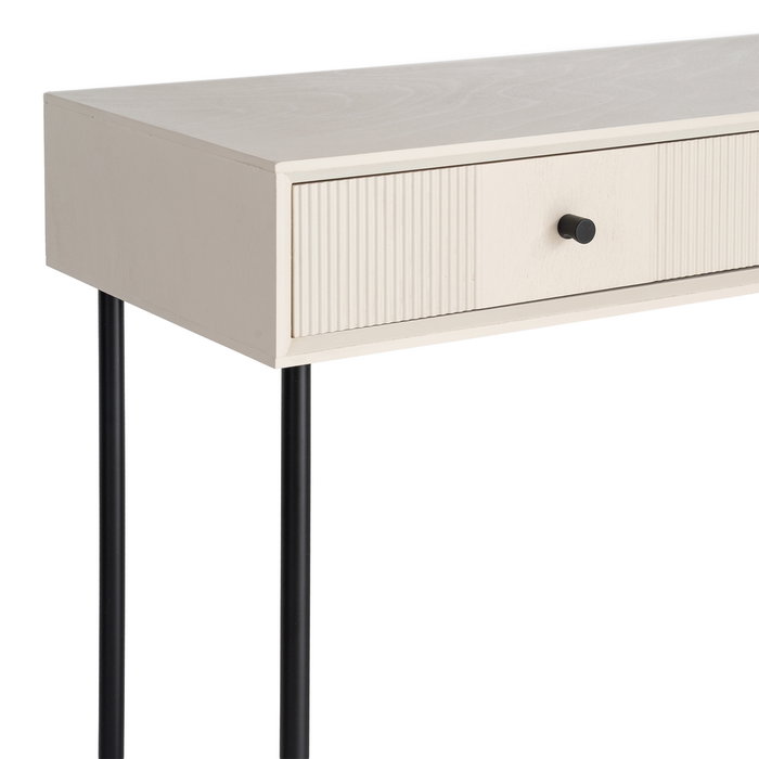 Consola Crema Dm Entrada 90 X 35 X 75 cm Consola Crema Dm Entrada 90 X 35 X 75 cm