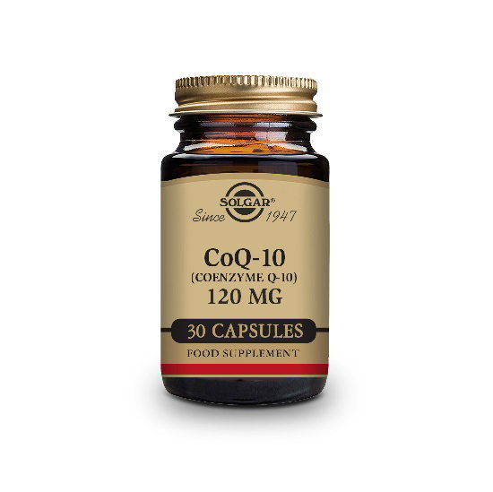 SOLGAR Coenzima Q10 120 mg, 30 cápsulas vegetales SOLGAR Coenzima Q10 120 mg, 30 cápsulas vegetales
