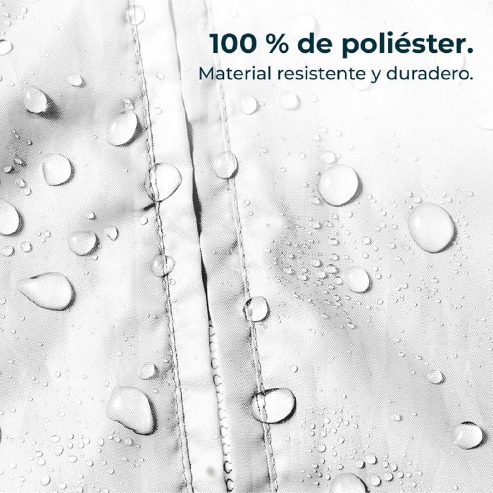 Cecotec Kit universal aislamiento ventanas 163x35 cm para climatizador, poliéster blanco