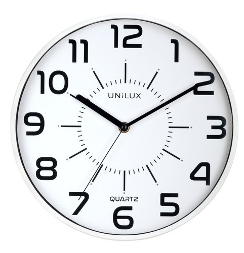 Reloj Pared Unilux Pop Blanco Analogico 28 Cm Ø (Pila Incluida)