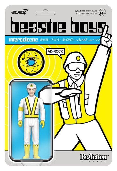 Super7 Beastie Boys ReAction Figura Wave 04 Ad-Rock (Intergalactic Crossing Guard) Super7 Beastie Boys ReAction Figura Wave 04 Ad-Rock (Intergalactic Crossing Guard)