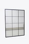 DKD Home Decor Espejo Loft Negro 2 x 120 x 90 cm