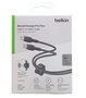Belkin Cable USB-C a USB-C Trenzado de 3 Metros (3m) Negro, para Carga y Datos, CAB011BT3MBK