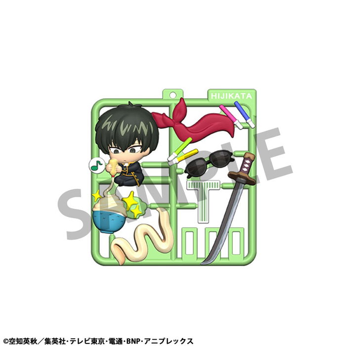 Gintama Colgantes Retro Mascot Surtido (4)