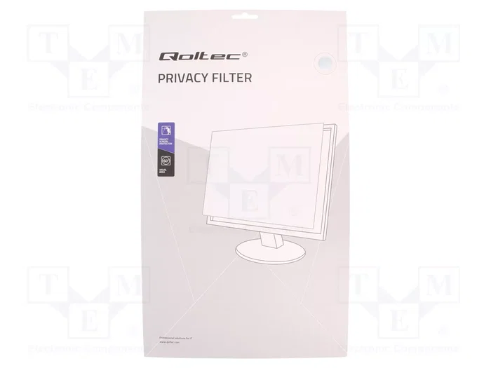 Qoltec Filtro de Privacidad RODO para 21.5'' (16:9) Qoltec Filtro de Privacidad RODO para 21.5'' (16:9)