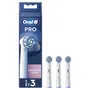 Oral-B ORA1696238498041 Cabezales de cepillo de dientes Pro Sensitive Clean, paquete de 3 unidades