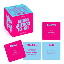 HELLOFUN! Juego Minijuegos To Go Español 4 Juegos en 1 para Diversión Portátil +5 Años