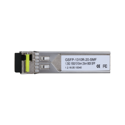 Dahua GSFP-1310R-20-SMF Módulo Óptico SFP Gigabit Monomodo SM LC 1Gbps 20km