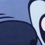 Cerdá Poncho Toalla Stitch Disney Microfibra Azul