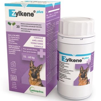 Vetoquinol Zylkene Plus 450 15-60kg 30 Cápsulas Complemento Relajante Perros y Gatos Vetoquinol Zylkene Plus 450 15-60kg 30 Cápsulas Complemento Relajante Perros y Gatos
