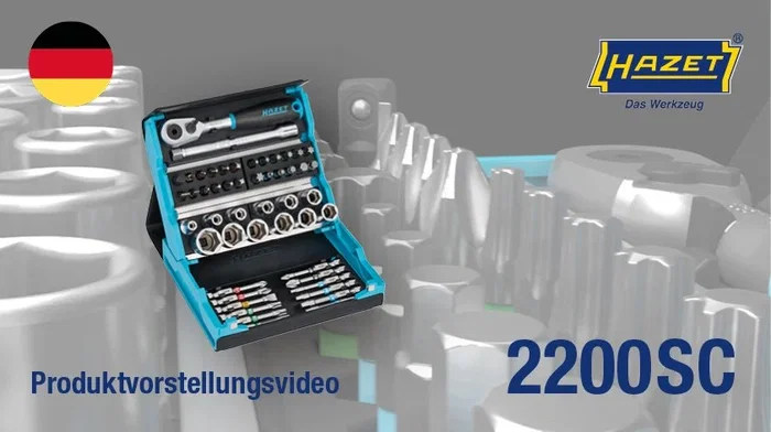 Hazet SmartCase Bit-Satz 2200SC-31, 73 piezas