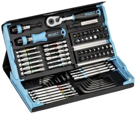Hazet SmartCase 2200SC-31 Juego de Bits Profesional, 73 Piezas en Maletín
