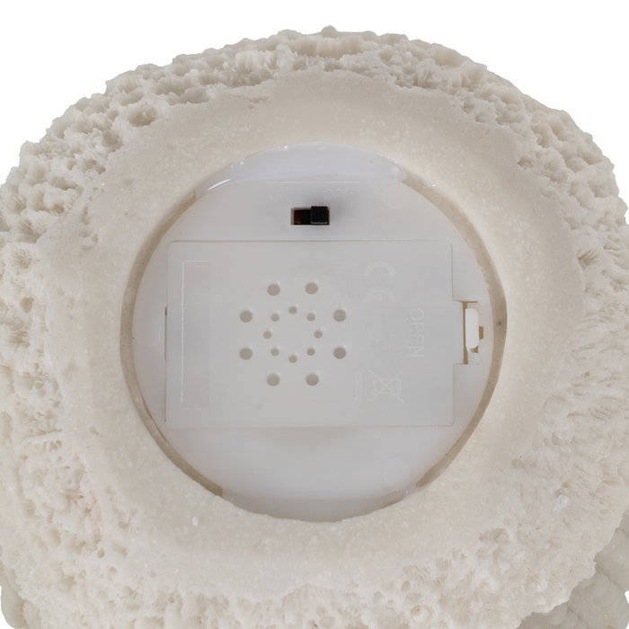 Lámpara Mesa Esponja Arenisca 13,70 X 13 X 9 cm (Set de 2)