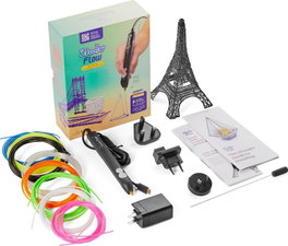 3Doodler Flow Essentials Kit de Bolígrafo de Impresión 3D con Carretes