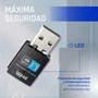 Iggual Adaptador USB WiFi 300 Mbps 2,4 GHz IGG320488