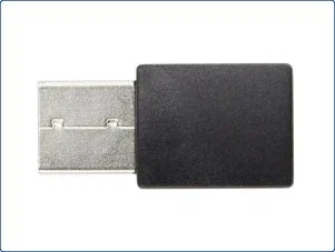 Iggual IGG320488 - Adaptador USB Wi-Fi 300 Mbps Banda Única 2.4 GHz, Compatible con PC/Mac/Linux, Plug & Play, WPA2, Wi-Fi 4 (802.11n)