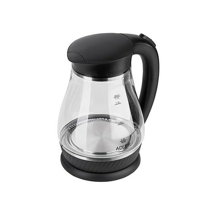 Adler Hervidor de agua de cristal Ad 1274, 1,7 l, 2200 w Adler Hervidor de agua de cristal Ad 1274, 1,7 l, 2200 w